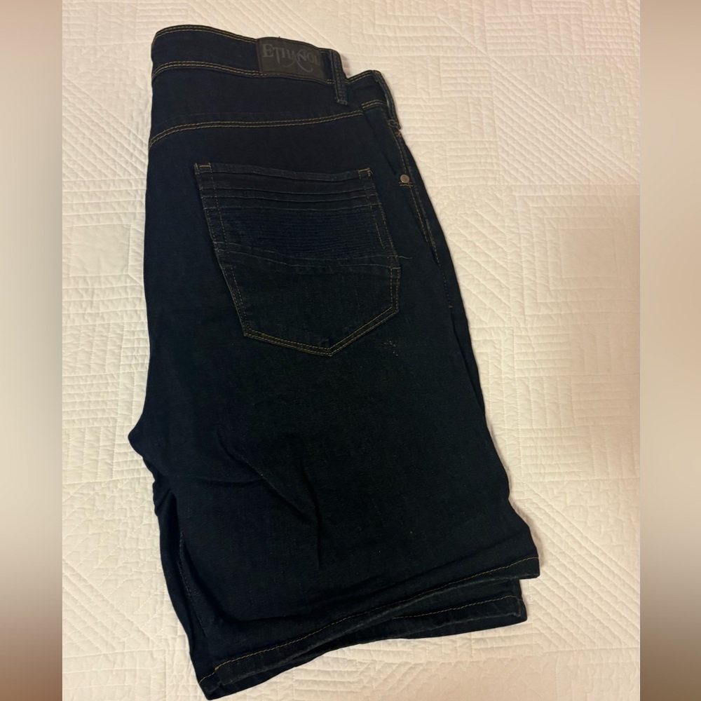 Men’s Dark Denim Shorts